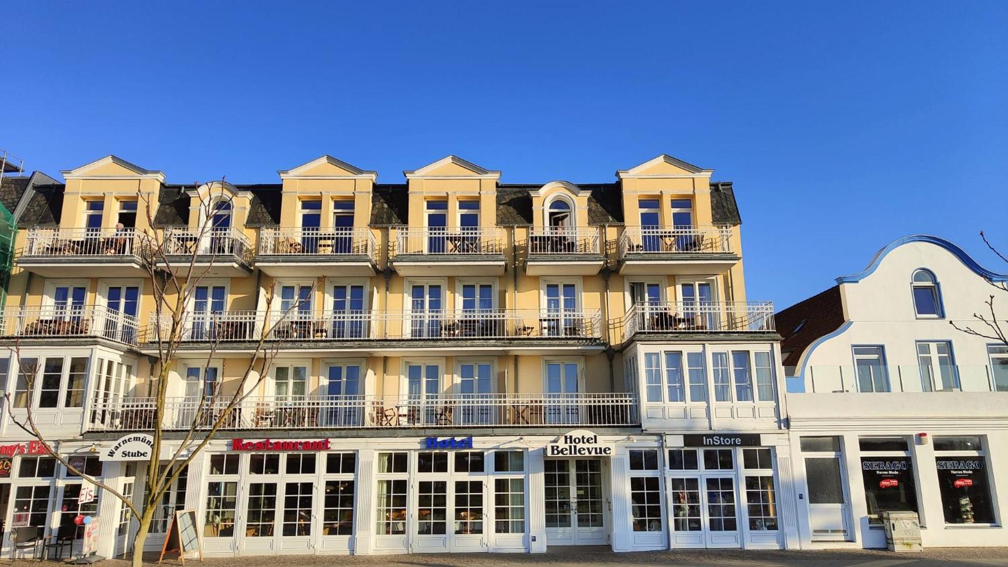 Hotel Bellevue Warnemünde Rostock Buitenkant foto