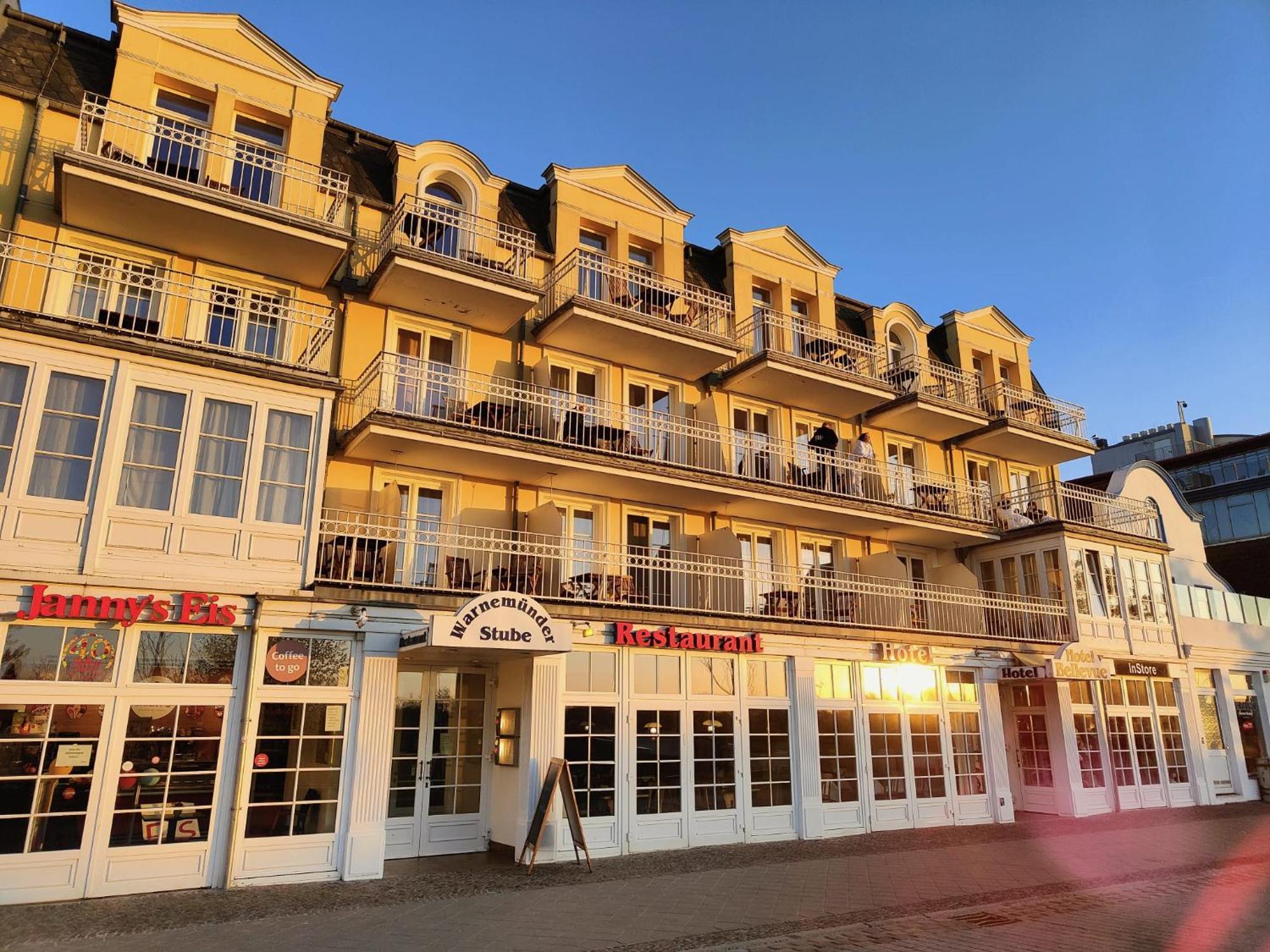 Hotel Bellevue Warnemünde Rostock Buitenkant foto